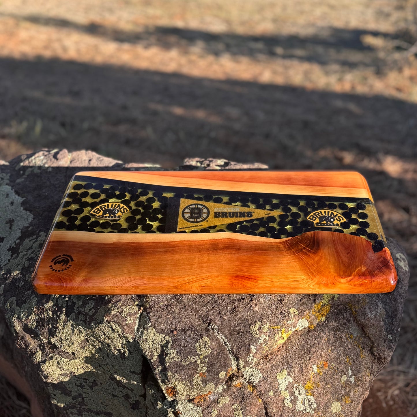 Boston Bruins Charcuterie Board