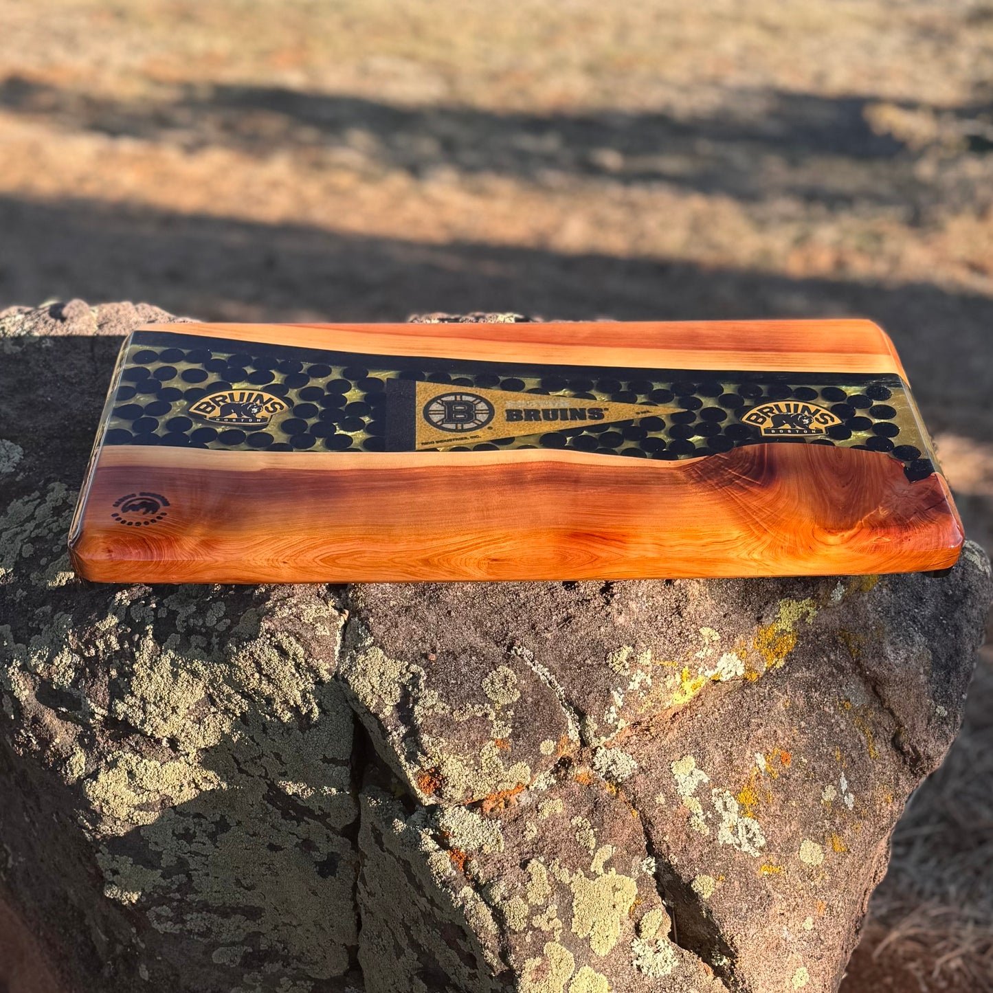 Boston Bruins Charcuterie Board