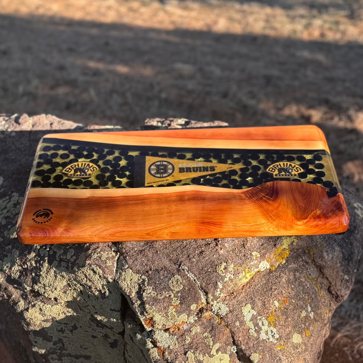 Boston Bruins Charcuterie Board