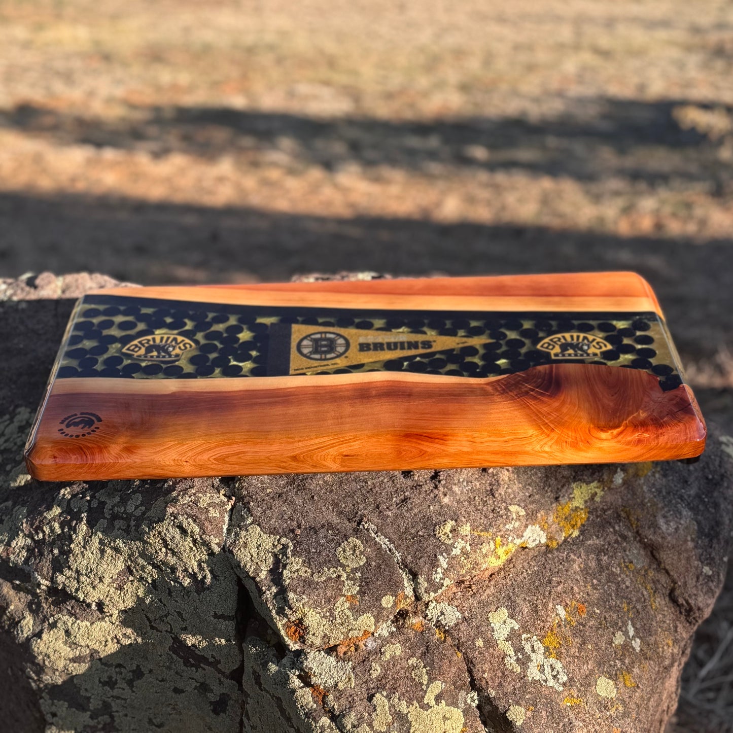 Boston Bruins Charcuterie Board