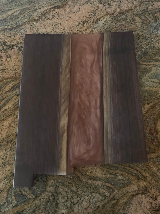 New Mexico Resin Charcuterie Board