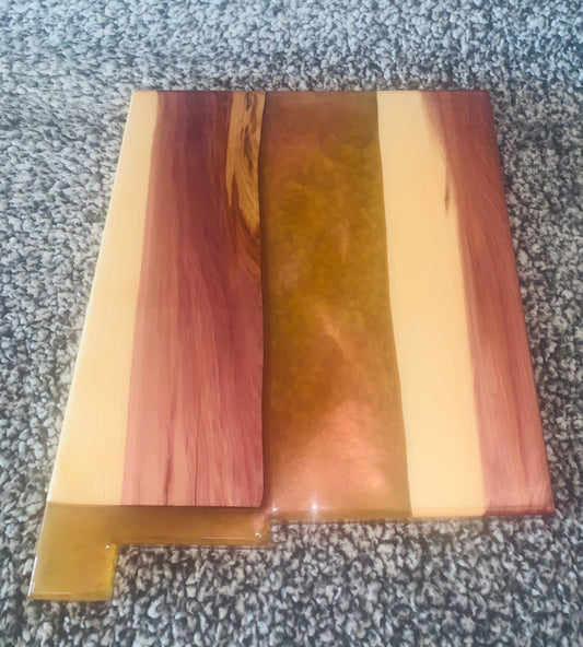 New Mexico Resin Charcuterie Board