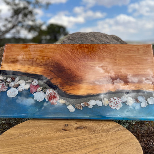Resin River Charcuterie Board