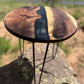 Handmade 18” Round Accent Table