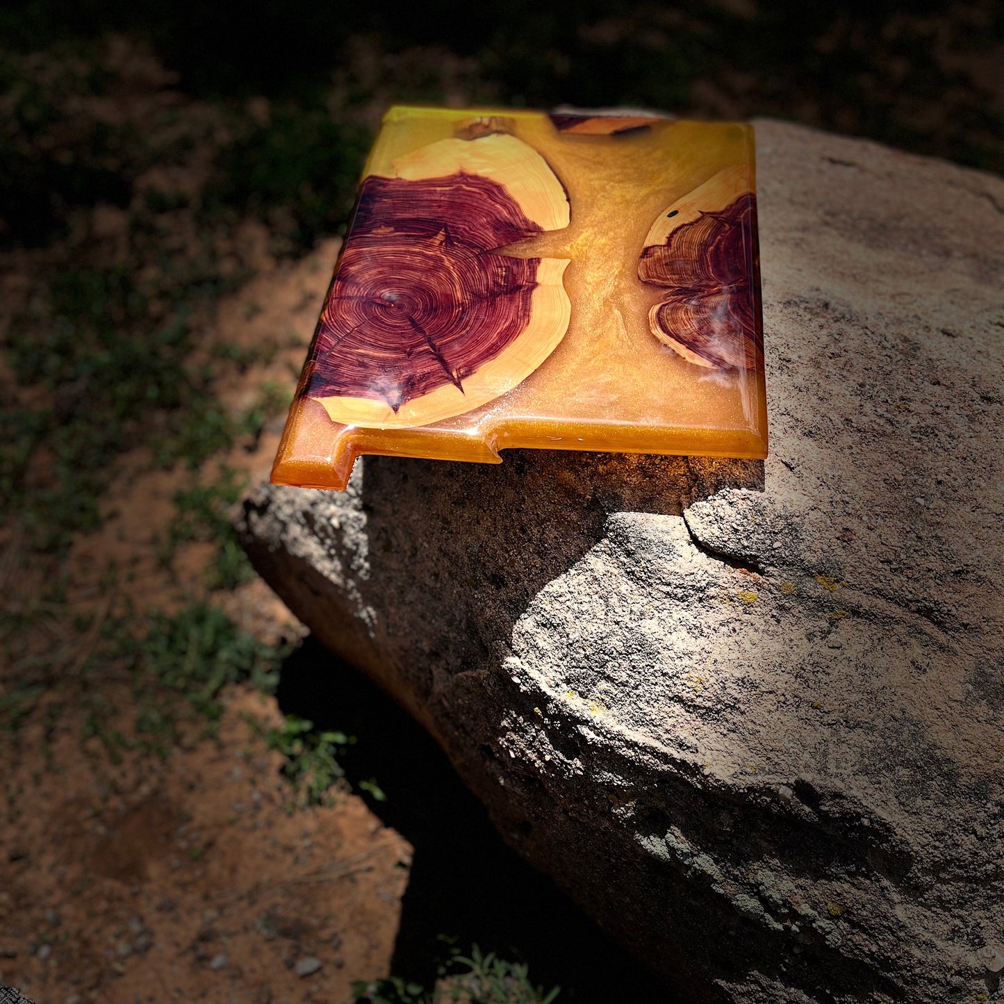 New Mexico Resin Charcuterie Board