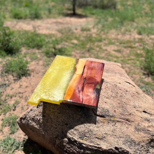 New Mexico Resin Charcuterie Board