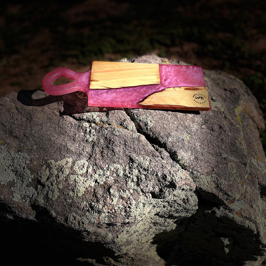 Resin Handle Cheese Board