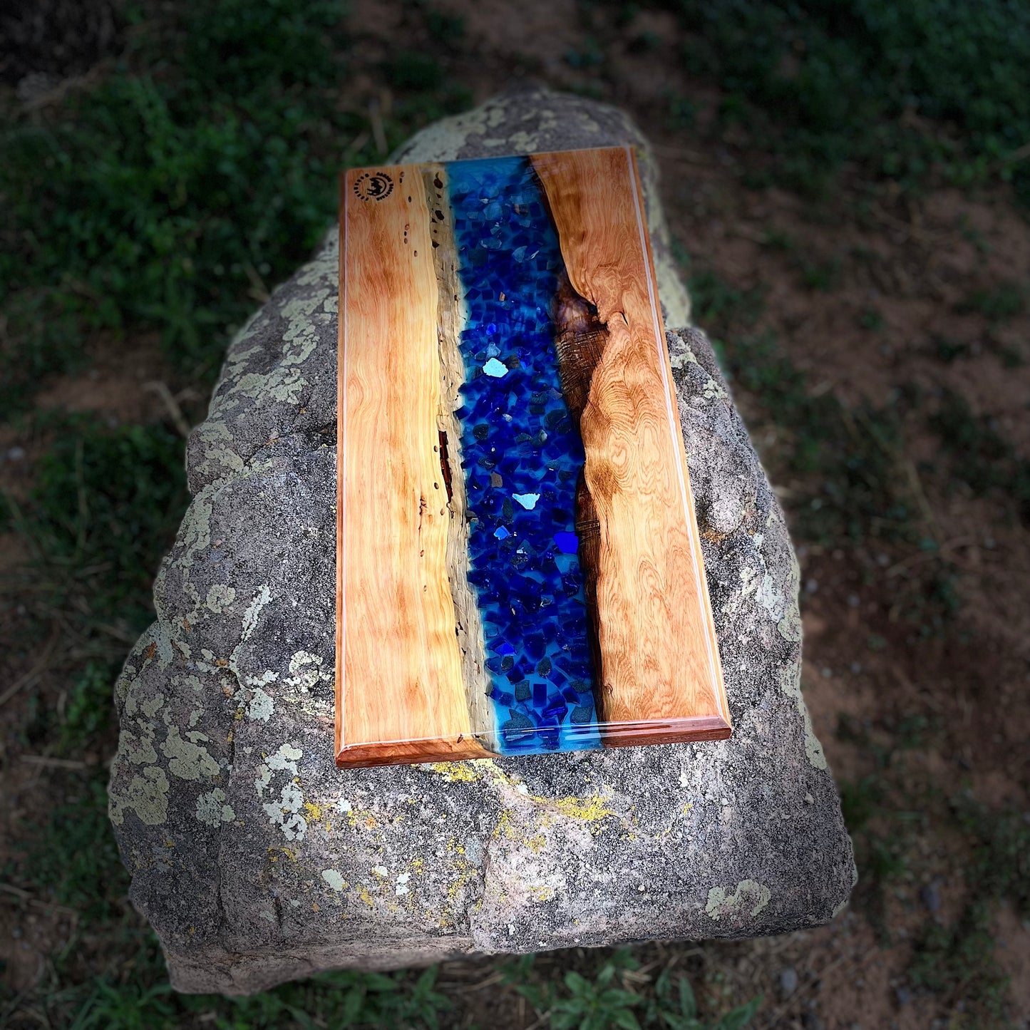 Resin River Charcuterie Board
