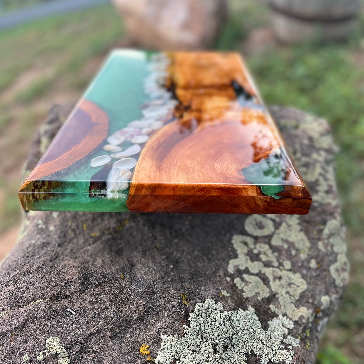 Resin River Charcuterie Board