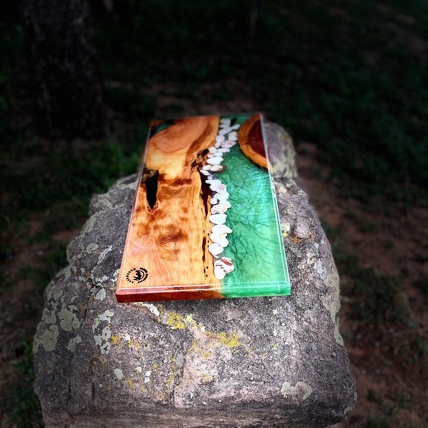 Resin River Charcuterie Board