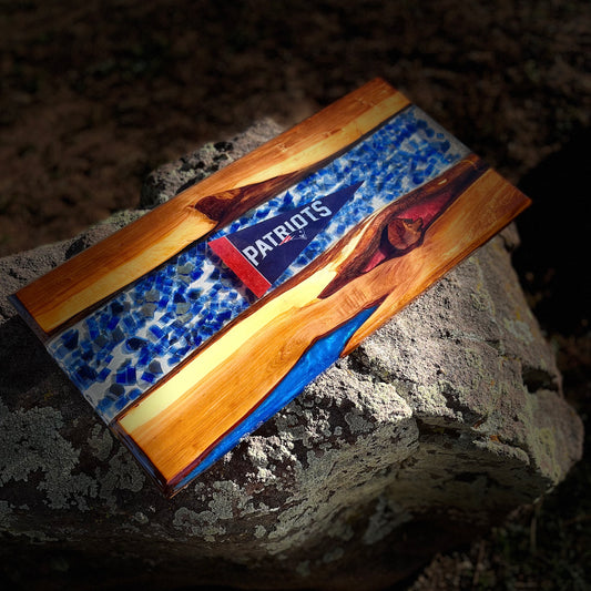 Resin River Charcuterie Board