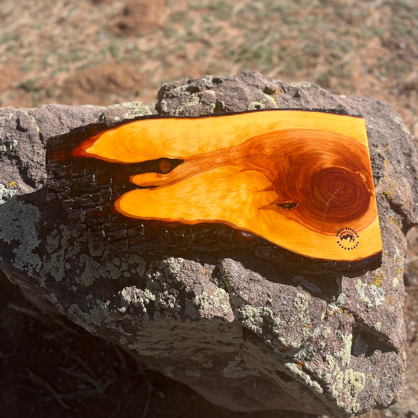 Live Edge Charcuterie Board