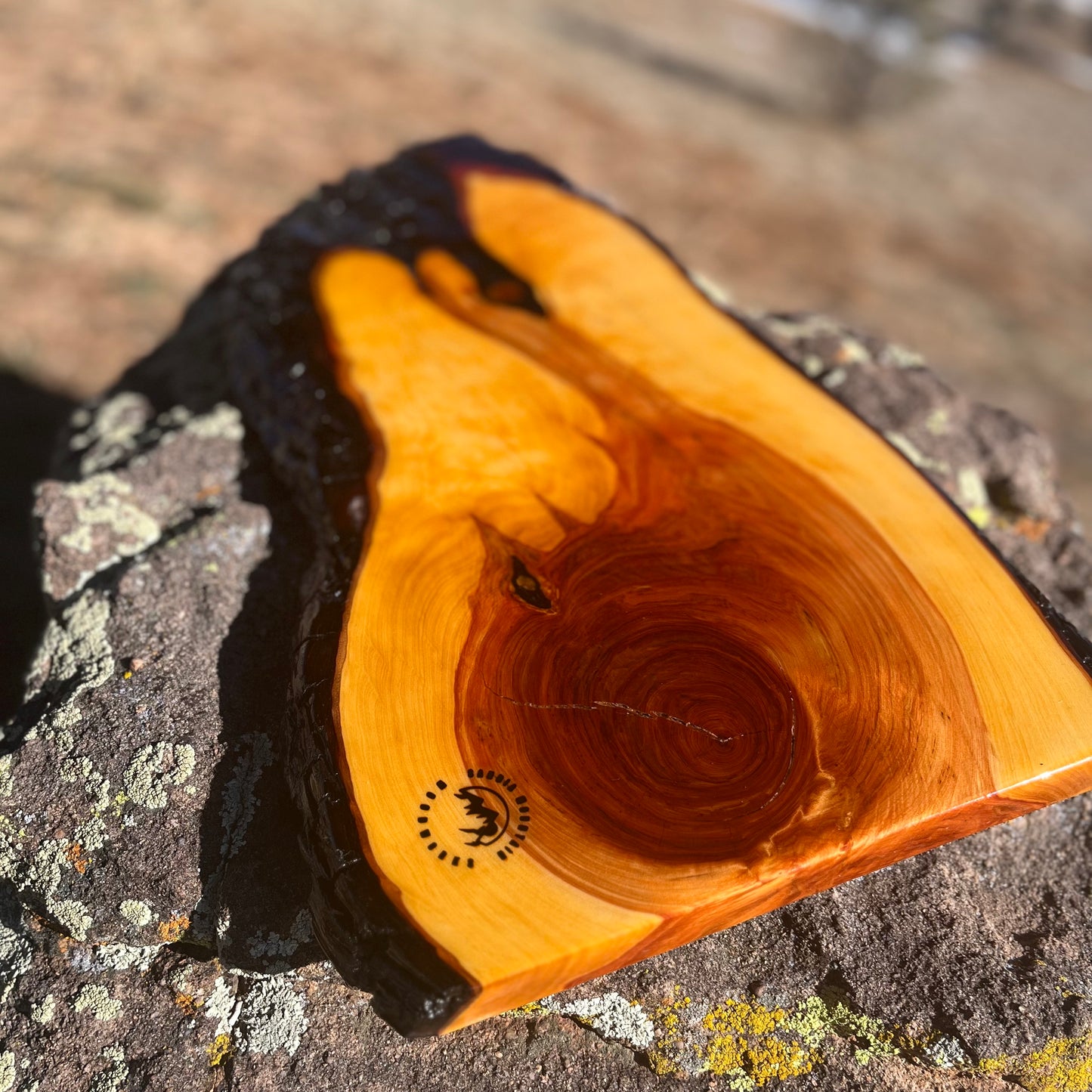 Live Edge Charcuterie Board