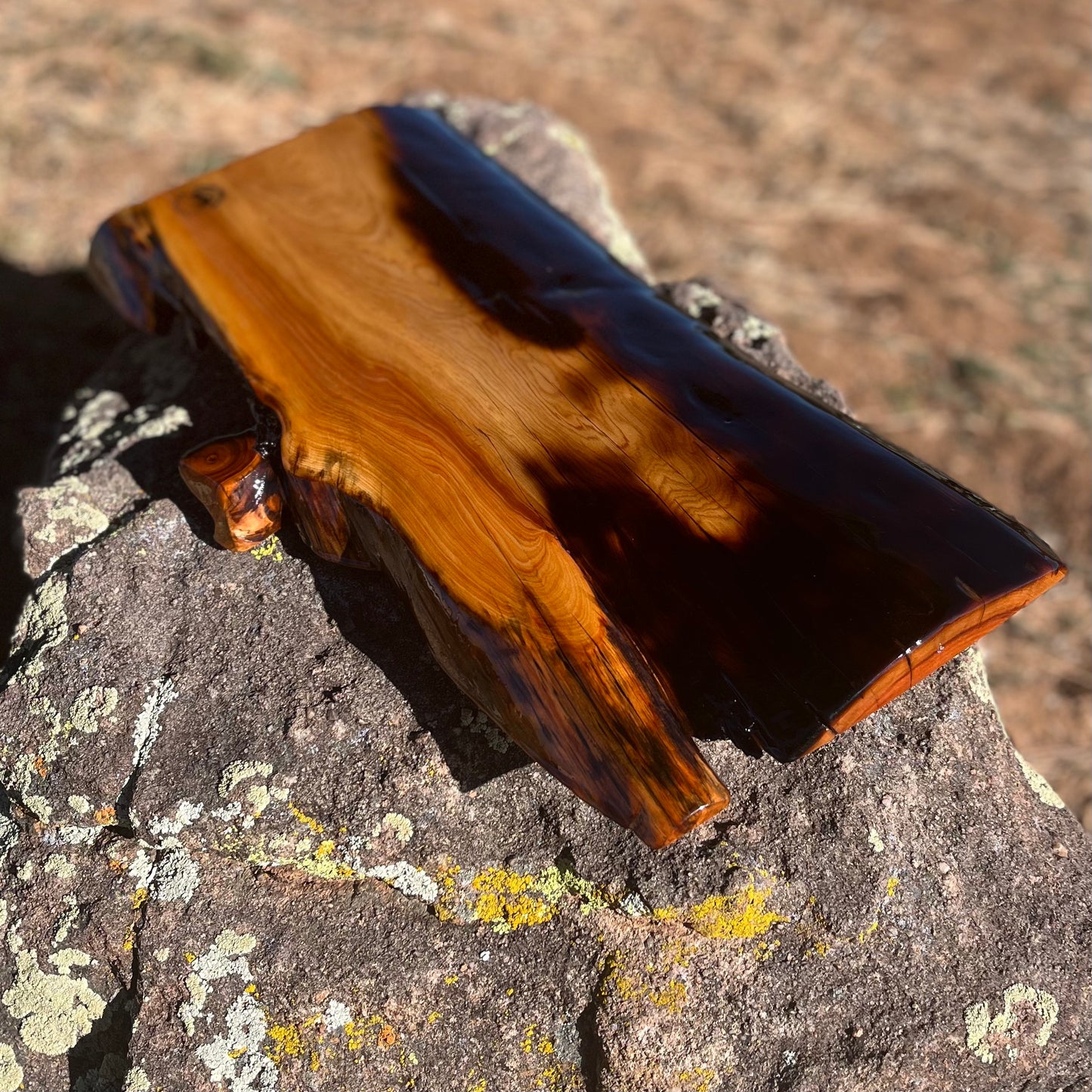 Live Edge Charcuterie Board