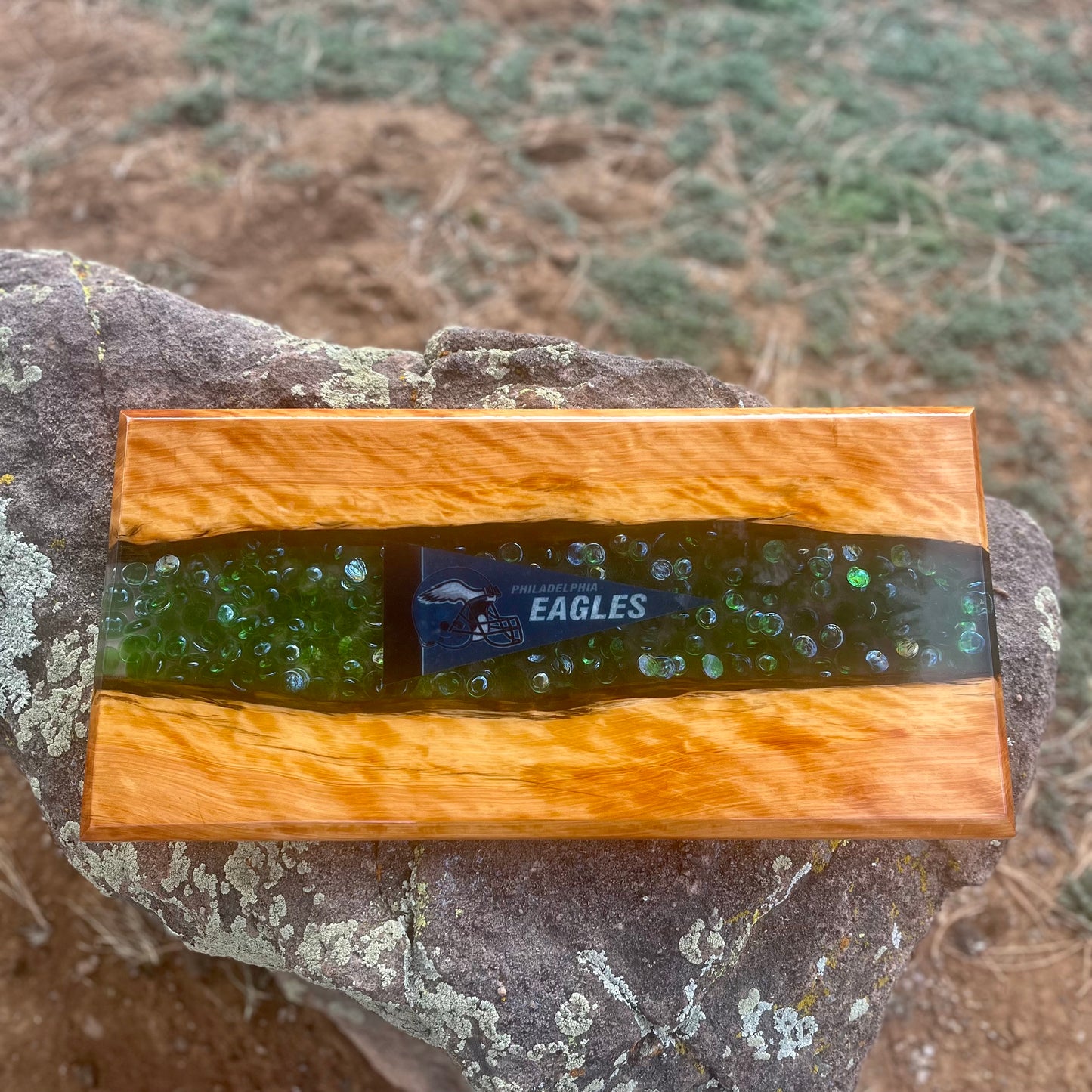 Resin River Charcuterie Board