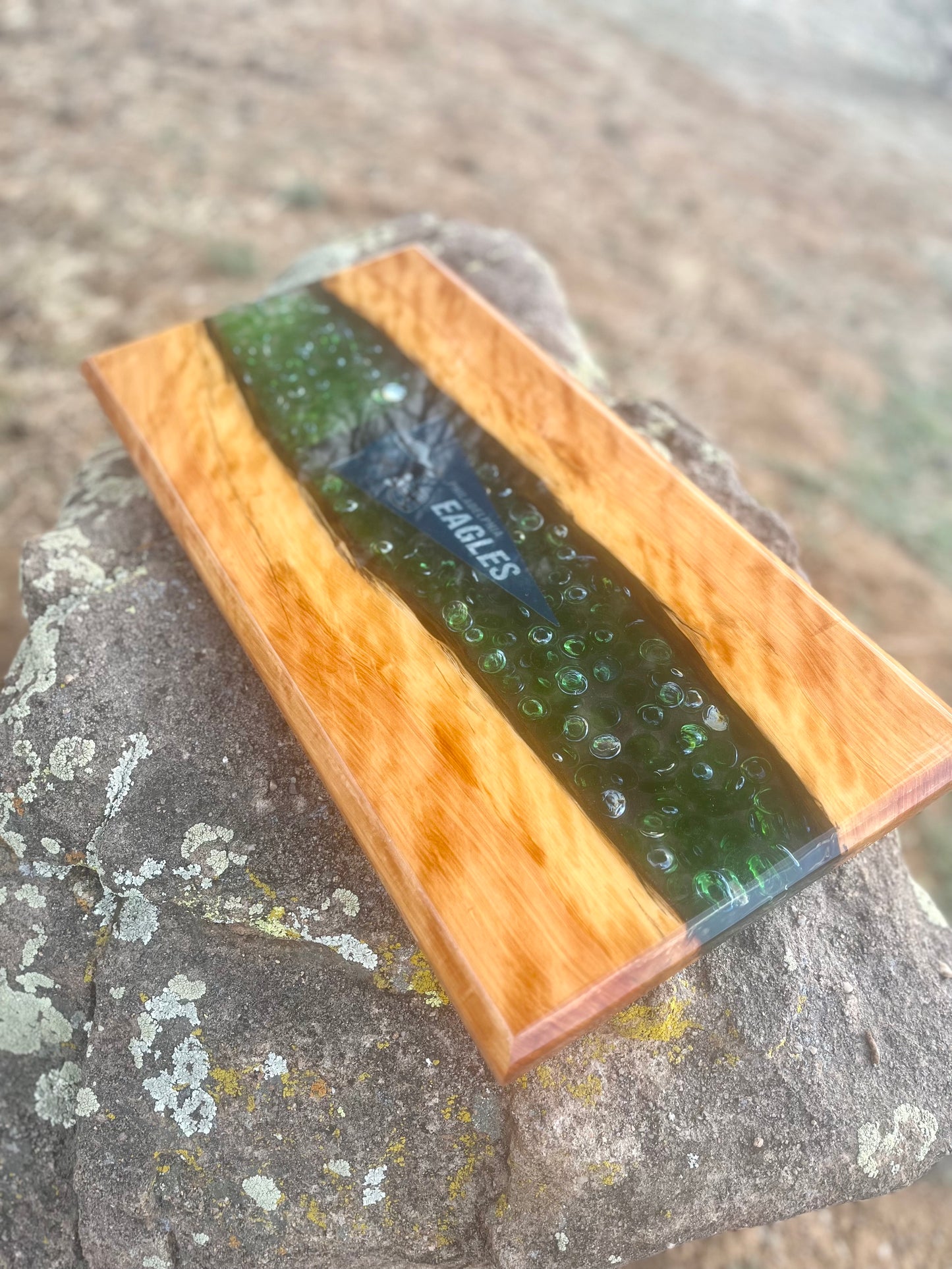 Resin River Charcuterie Board