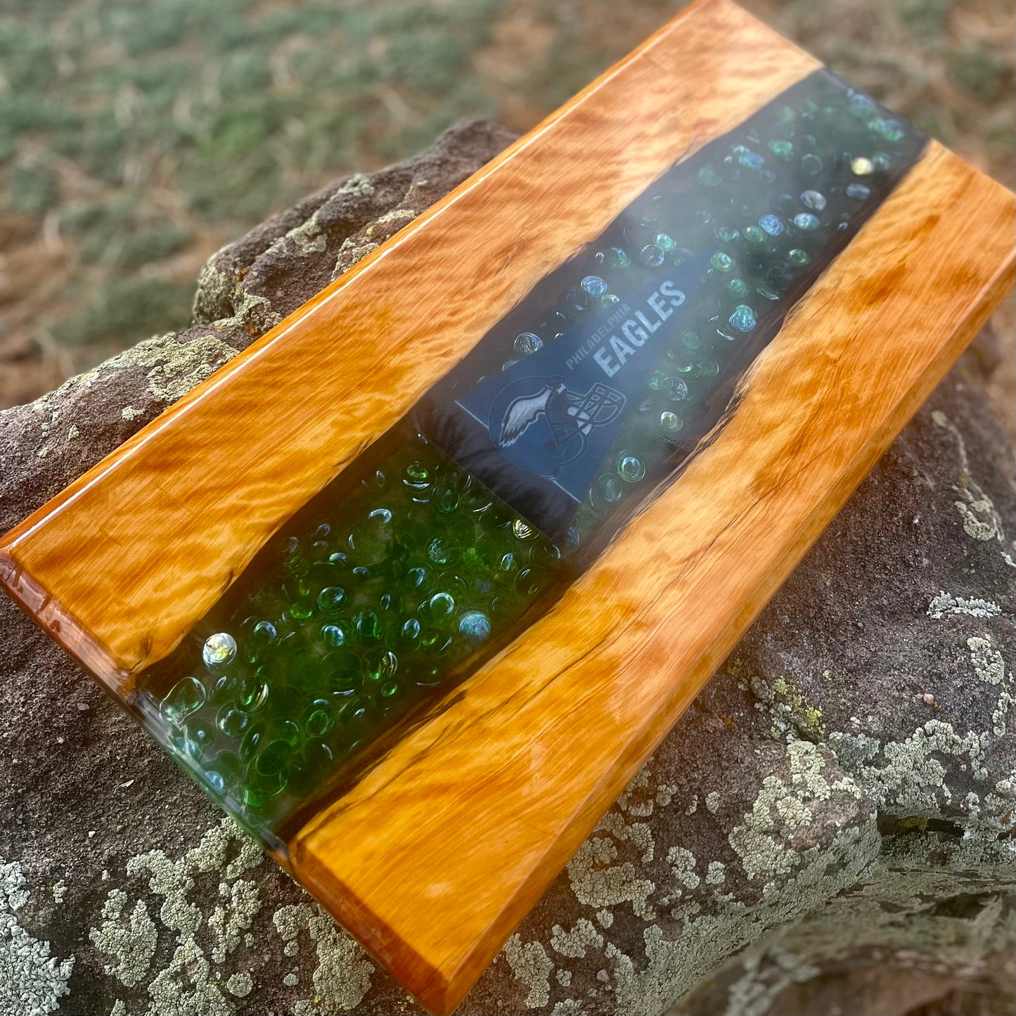 Resin River Charcuterie Board