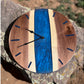 Resin River Clock